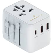 Smartix 1 Pc Premium International Travel Adaptor White