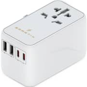 Smartix 1 Pc Premium International Travel Adaptor White