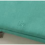 Dawenha LPT28 Hand Leather Laptob Sleeve  / two zippers /  hand / 3 layers protection /  Pistachio