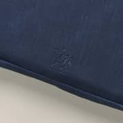 Dawenha LPT44 shoulder Leather Bag  two zippers - 3 layers protection / spill-resistant / dustproof / shockproof / Navy Blue