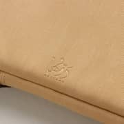 Dawenha LPT30 Hand Leather Bag  two zippers - 3 layers protection / spill-resistant / dustproof / shockproof / Latte