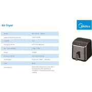 Midea Digital Air Fryer MFCY75A2