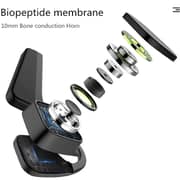 Langsdom BS17 Sport Wireless Over Ear Headphone Orange