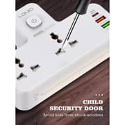 Ldino USB-C & USB-A Power Socket White