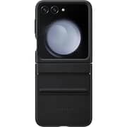 Samsung Flap ECO-Leather Case Black Samsung Galaxy Z Flip 5