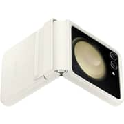 Samsung Flap Eco Leather Case Cream Galaxy Z Flip 5