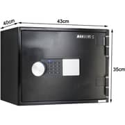 Mahmayi Horizontal Safe for Home Office with Digital Lock