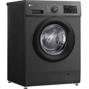 LG 2023 7kg Front Load Washing Machine, Black