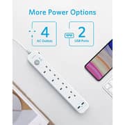 Anker A9142K21 USB 6-in-1 Power Extend Strip
