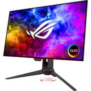 Asus ROG Swift OLED PG27AQDM Gaming Monitor - 27inch / 1440p / OLED / 240Hz / 0.03ms / anti-glare / custom heatsink / uniform brightness / 99% DCI-P3 / Display Widget Center