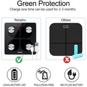 Renpho Rechargeable Smart Scale ES-28ML-BK