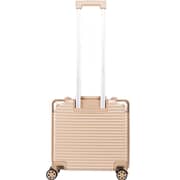 Stargold 1 Pc Hard Side Cabin Trolley Case Champagne