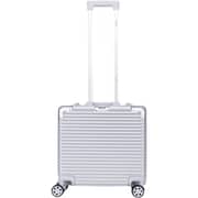 Stargold 1 Pc Hard Side Cabin Trolley Case Silver