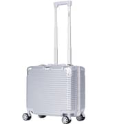 Stargold 1 Pc Hard Side Cabin Trolley Case Silver