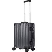 Stargold 1 Pc Hard Side Cabin Trolley Case Dark Grey