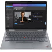 لابتوب لينوفو ثينك باد X1 يوجا الجيل 8 قابل للتحويل 2 في 1 2023 معالج إنتل كور i7-1355U الجيل 13 شاشة 14 بوصة WUXGA ذاكرة 512GB SSD ورام 16GB بطاقة رسوميات إنتل آيريس Xe ويندوز 11 برو لوحة مفاتيح إنجليزية عربية ولون رمادي - إصدار الشرق الأوسط [21HQ001KGR]