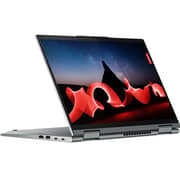 لابتوب لينوفو ثينك باد X1 يوجا الجيل 8 قابل للتحويل 2 في 1 2023 معالج إنتل كور i7-1355U الجيل 13 شاشة 14 بوصة WUXGA ذاكرة 512GB SSD ورام 16GB بطاقة رسوميات إنتل آيريس Xe ويندوز 11 برو لوحة مفاتيح إنجليزية عربية ولون رمادي - إصدار الشرق الأوسط [21HQ001KGR]