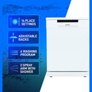 Daewoo Standard Dishwasher DDW-Z1411W