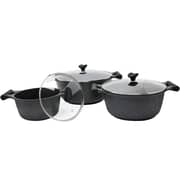Prestige Granite Non-Stick Aluminium Essentials 6Pcs Set PR80970