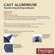Prestige Granite Non-Stick Aluminium Essentials 12Pcs Set PR80966