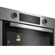 Beko 60cm Built-in Electric Oven, 8 Functions, 72L, SteamShine Cleaning, Digital Touchcontrol, A Rating, Stainless Steel - BBIM14300XD