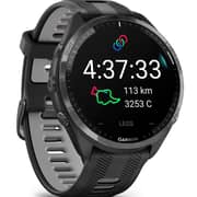 Garmin 010-02809-10 Forerunner 965 Smart Watch Carbon Grey DLC Titanium Bezel