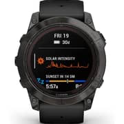 Garmin 010-02778-11 7X Pro Sapphire Solar Edition Smart Watch Carbon Grey