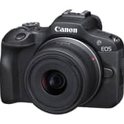 Canon EOS R100 Mirrorless Digital Camera Body Black With RF-S 18-45mm IS STM Lens