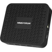 Minisforum Mini PC - Intel Celeron J4125 / 256GB SSD / 8GB RAM / Shared Intel UHD Graphics 600 / Windows 11 Pro / Black / Middle East Version - [GK-41]