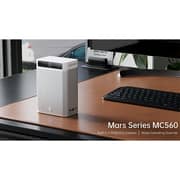 Minisforum Mars Series Mini PC - AMD Ryzen 5-5625U / 512GB SSD / 16GB RAM / Shared AMD Radeon Graphics / Windows 11 Pro / Silver / Middle East Version - [MC-560]