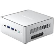 Minisforum (2022) Mini PC - 12th Gen / Intel Core i5-12450H / 512GB SSD / 16GB RAM / Shared Intel UHD Graphics / Windows 11 Pro / Silver / Middle East Version - [NAB-5]