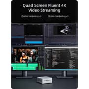 Minisforum (2022) Mini PC - 12th Gen / Intel Core i5-12450H / 512GB SSD / 16GB RAM / Shared Intel UHD Graphics / Windows 11 Pro / Silver / Middle East Version - [NAB-5]