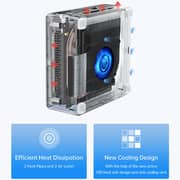 Minisforum Mini PC - 12th Gen / Intel Core i7-12650H / 512GB SSD / 16GB RAM / Shared Intel UHD Graphics / Windows 11 Pro / Silver / Middle East Version - [NAB-6]