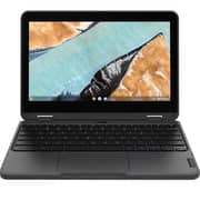 Lenovo 300e Chromebook Gen 3 (AMD) 2-in-1 Convertible (2021) Laptop - AMD 3015Ce / 11.6inch HD / 64GB eMMC / 4GB RAM / Shared AMD Radeon Graphics / ChromeOS / English & Arabic Keyboard / Grey / Middle East Version - [82J9000YEL]