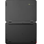 Lenovo 300e Chromebook Gen 3 (AMD) 2-in-1 Convertible (2021) Laptop - AMD 3015Ce / 11.6inch HD / 64GB eMMC / 4GB RAM / Shared AMD Radeon Graphics / ChromeOS / English & Arabic Keyboard / Grey / Middle East Version - [82J9000YEL]