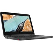Lenovo 300e Chromebook Gen 3 (AMD) 2-in-1 Convertible (2021) Laptop - AMD 3015Ce / 11.6inch HD / 64GB eMMC / 4GB RAM / Shared AMD Radeon Graphics / ChromeOS / English & Arabic Keyboard / Grey / Middle East Version - [82J9000YEL]