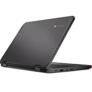 Lenovo 300e Chromebook Gen 3 (AMD) 2-in-1 Convertible (2021) Laptop - AMD 3015Ce / 11.6inch HD / 64GB eMMC / 4GB RAM / Shared AMD Radeon Graphics / ChromeOS / English & Arabic Keyboard / Grey / Middle East Version - [82J9000YEL]