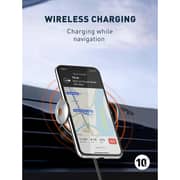 Ldnio Car Holder With Wireless High Speed Charger Black