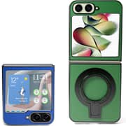 Max & Max Design Case Green Galaxy Flip 5