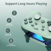 PXN Wireless Game Controller With Macro Buttons Green