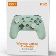 PXN Wireless Game Controller With Macro Buttons Green