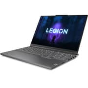 Lenovo Legion Slim 7 16IRH8 Gaming (2023) Laptop - 13th Gen / Intel Core i9-13900H / 16inch / 1TB SSD / 32GB / 8GB NVIDIA GeForce RTX 4070 Graphics / Windows 11 Home / English & Arabic Keyboard / Storm Grey / Middle East Version - [82Y3001SAX]
