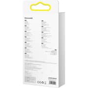 Baseus 3-in-1 USB To M+L+C Fast Charging Data Cable 1.1m Black