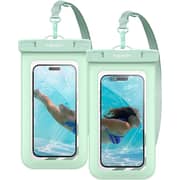Spigen Universal Waterproof Phone Case Mint Pack of 2