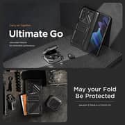 VRS Design Terra Guard Ultimate Go Case With Screen Protector Matte Black Galaxy Z Fold 5
