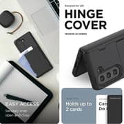 VRS Design Terra Guard Modern Go Case With Screen Protector Matte Black Galaxy Z Fold 5