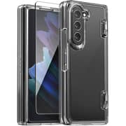 VRS Design Simpli Fit Case With Screen Protector Crystal Clear Galaxy Z Fold 5