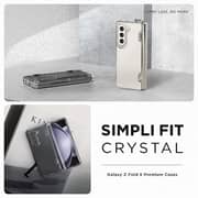 VRS Design Simpli Fit Case With Screen Protector Crystal Clear Galaxy Z Fold 5