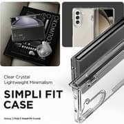 VRS Design Simpli Fit Case With Screen Protector Crystal Clear Galaxy Z Fold 5