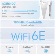 TPLink AXE5400 Mesh Wi-Fi 6E Range Extender